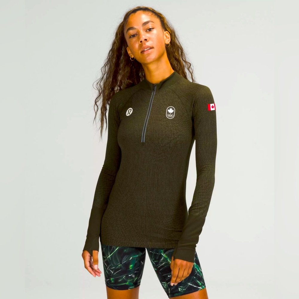 Lululemon Team Canada Half Zip